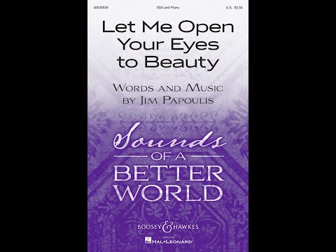 Let Me Open Your Eyes to Beauty - ScorePlay