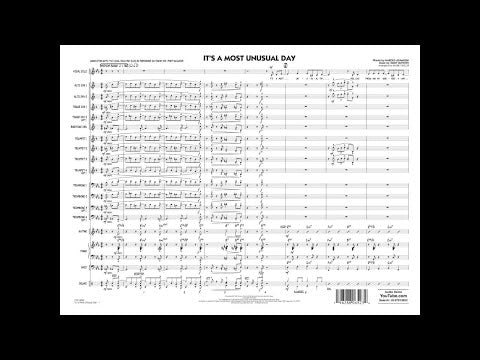 It's a Most Unusual Day - ScorePlay