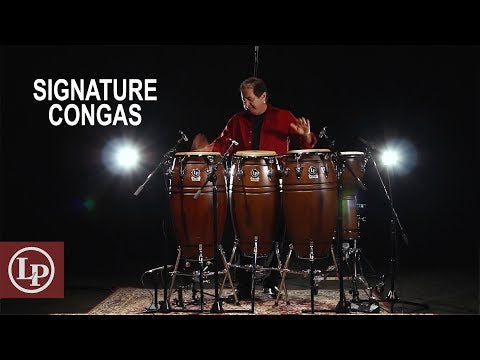 LP LP559T-RGM Richie Gajate-Garcia Signature Top Tuning 11-3/4 Inch Conga - LP Promo Video