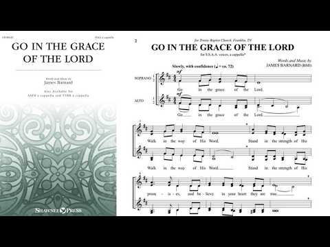 Go in the Grace of the Lord - ScorePlay
