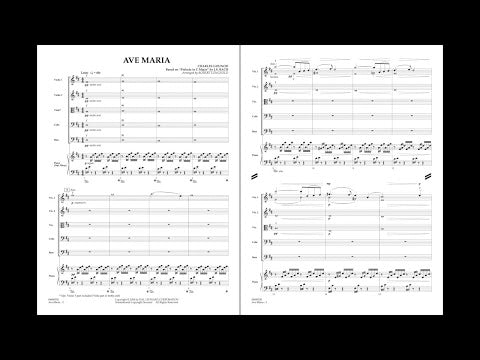 Ave Maria - String Quartet - ScorePlay