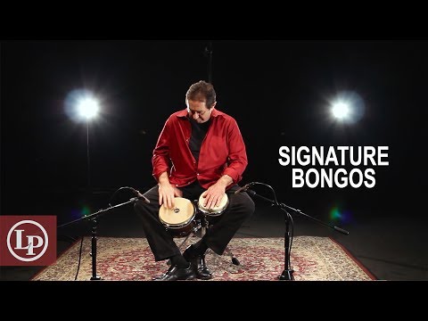 LP LP201AX-2RGM Richie Gajate-Garcia Signature 7-1/4 Inch and 8-5/8 Inch Bongos - LP Promo Video