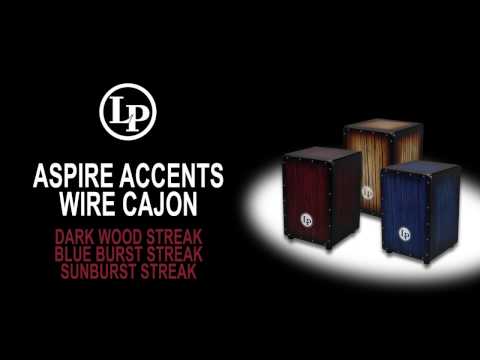 LP LPA1332-SBS Aspire Accent Sunburst Streak Cajon - LP Promo Video