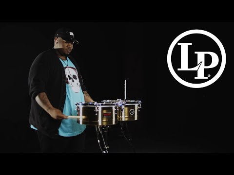 LP LP1415-B 14“ and 15” Prestige Timbales - Brass - LP Promo Video