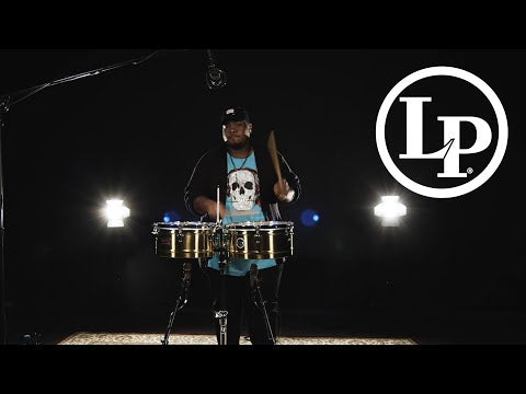LP LP1314-B 13“ and 14” Prestige Timbales - Brass - LP Promo Video