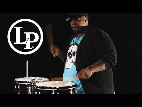 LP LP256-S 13“ and 14” Tito Puente Timbales - Stainless Steel - LP Promo Video
