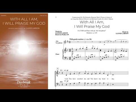 With All I Am I Will Praise My God - ScorePlay