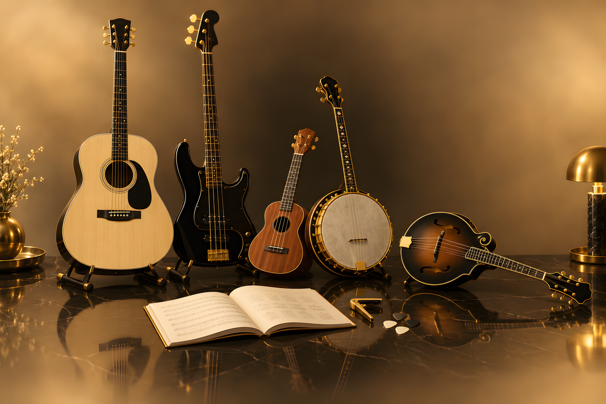 Guitar, Bass & Folk