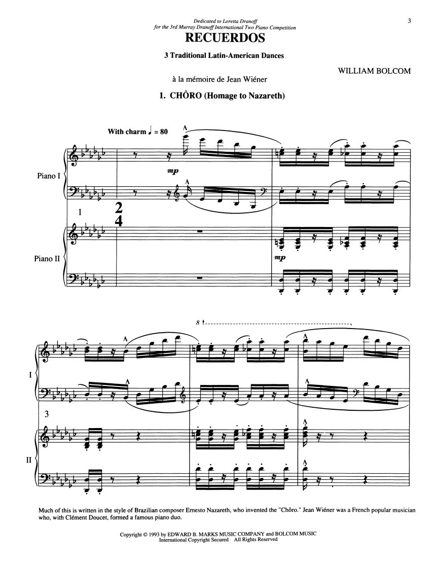 Recuerdos - sample page 2