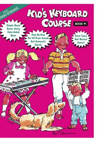 Product Cover for Kid's Keyboard Course – Book 1