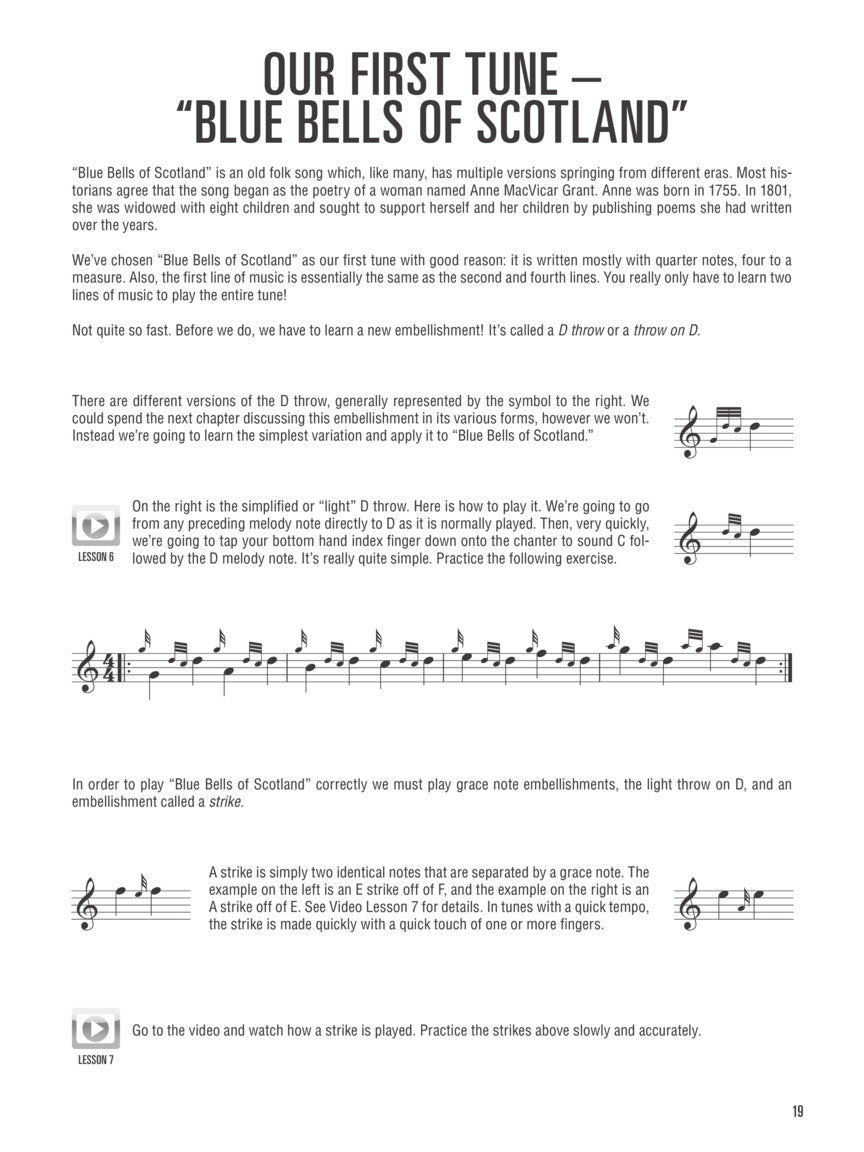 Hal Leonard Bagpipe Method - sample page 4