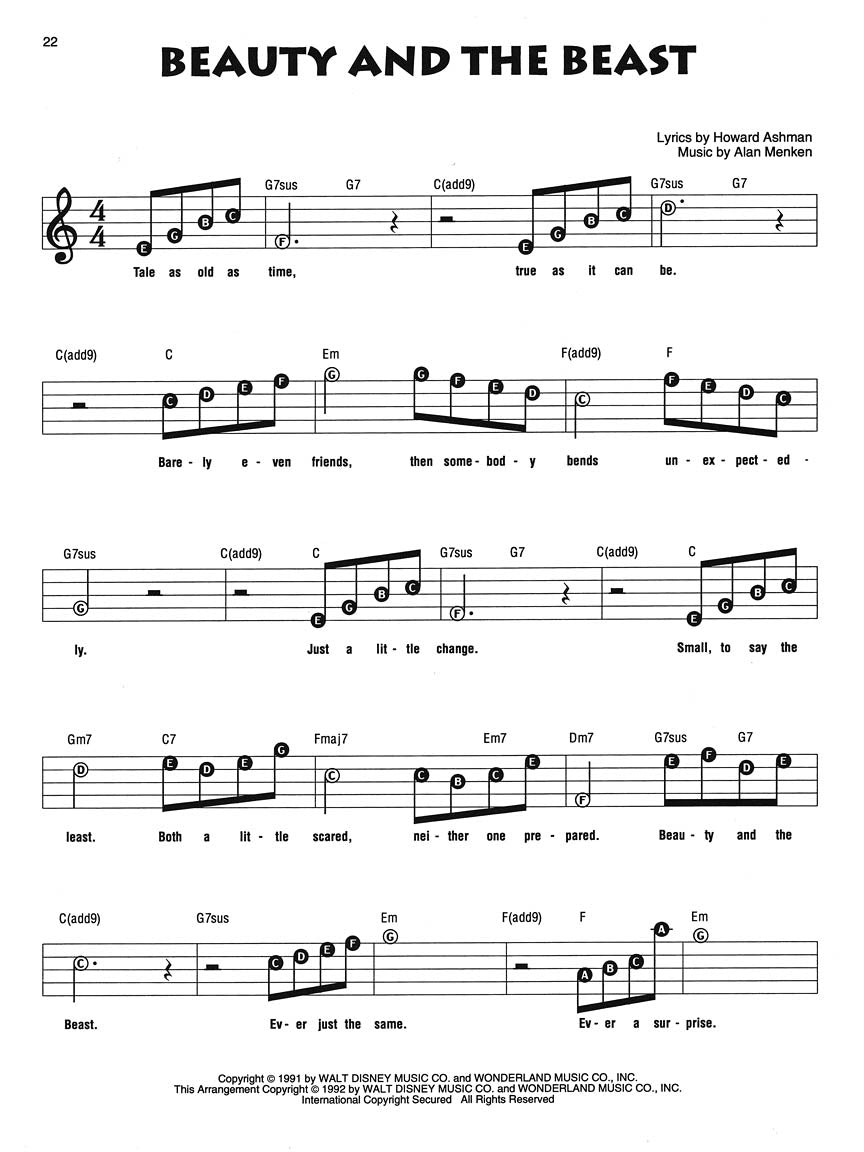 Disney Princess Favorites - sample page 4