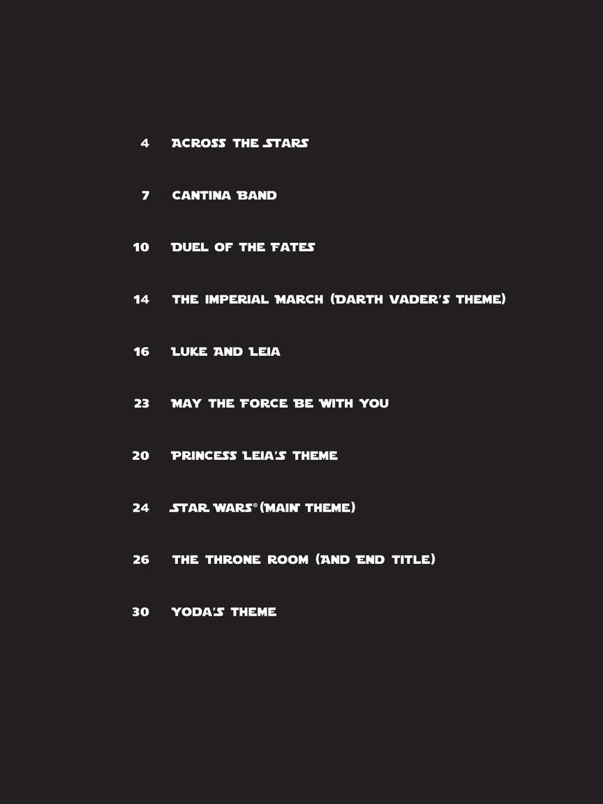 Star Wars for Beginning Piano Solo - sample page 2