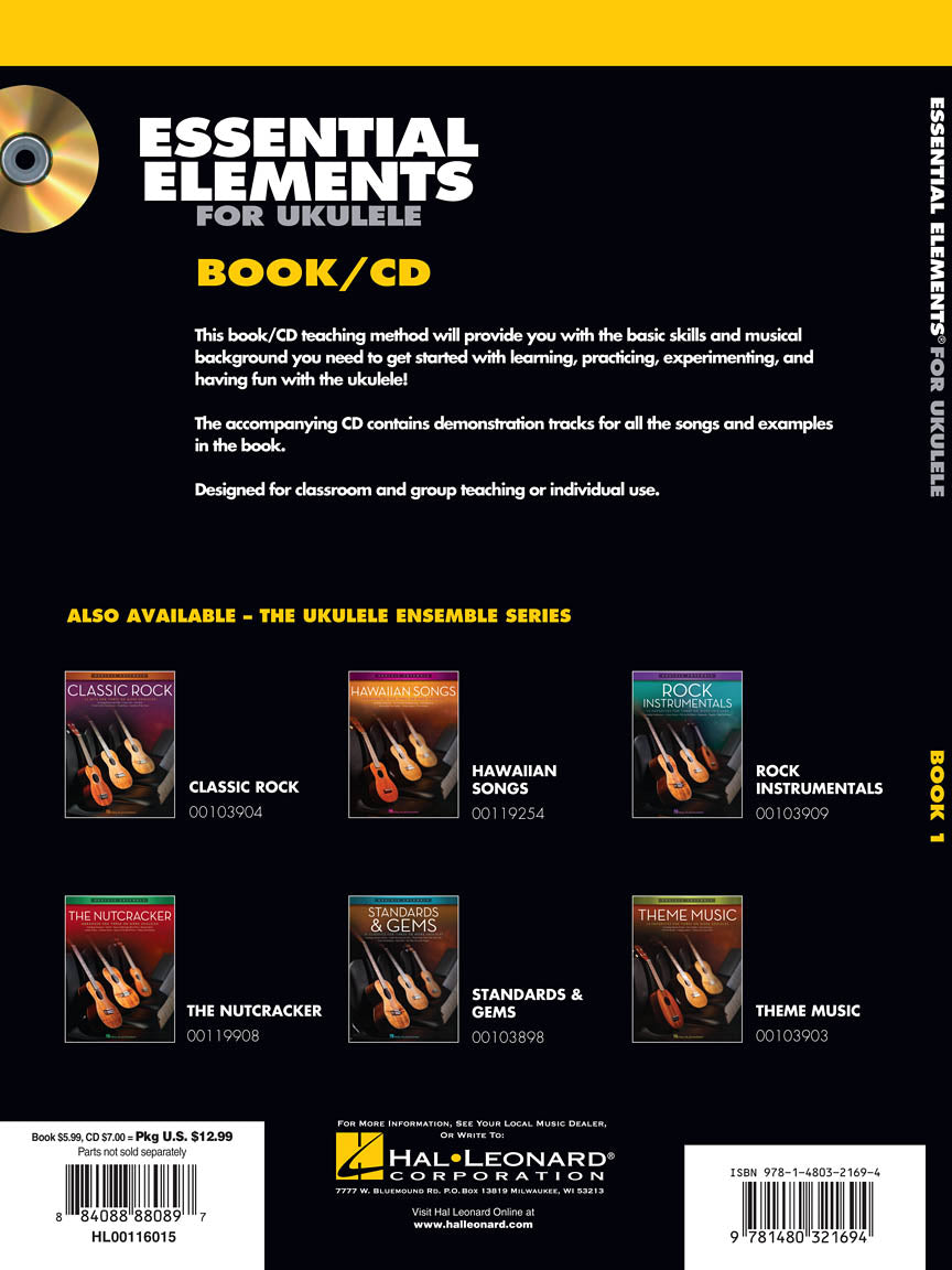 Essential Elements for Ukulele – Method Book 1 - sample page 2