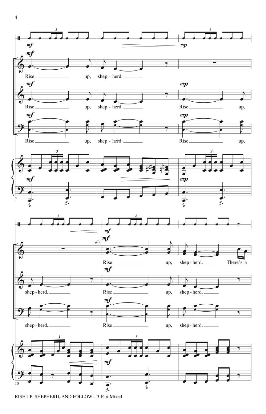 Rise Up, Shepherd, and Follow - sample page 2
