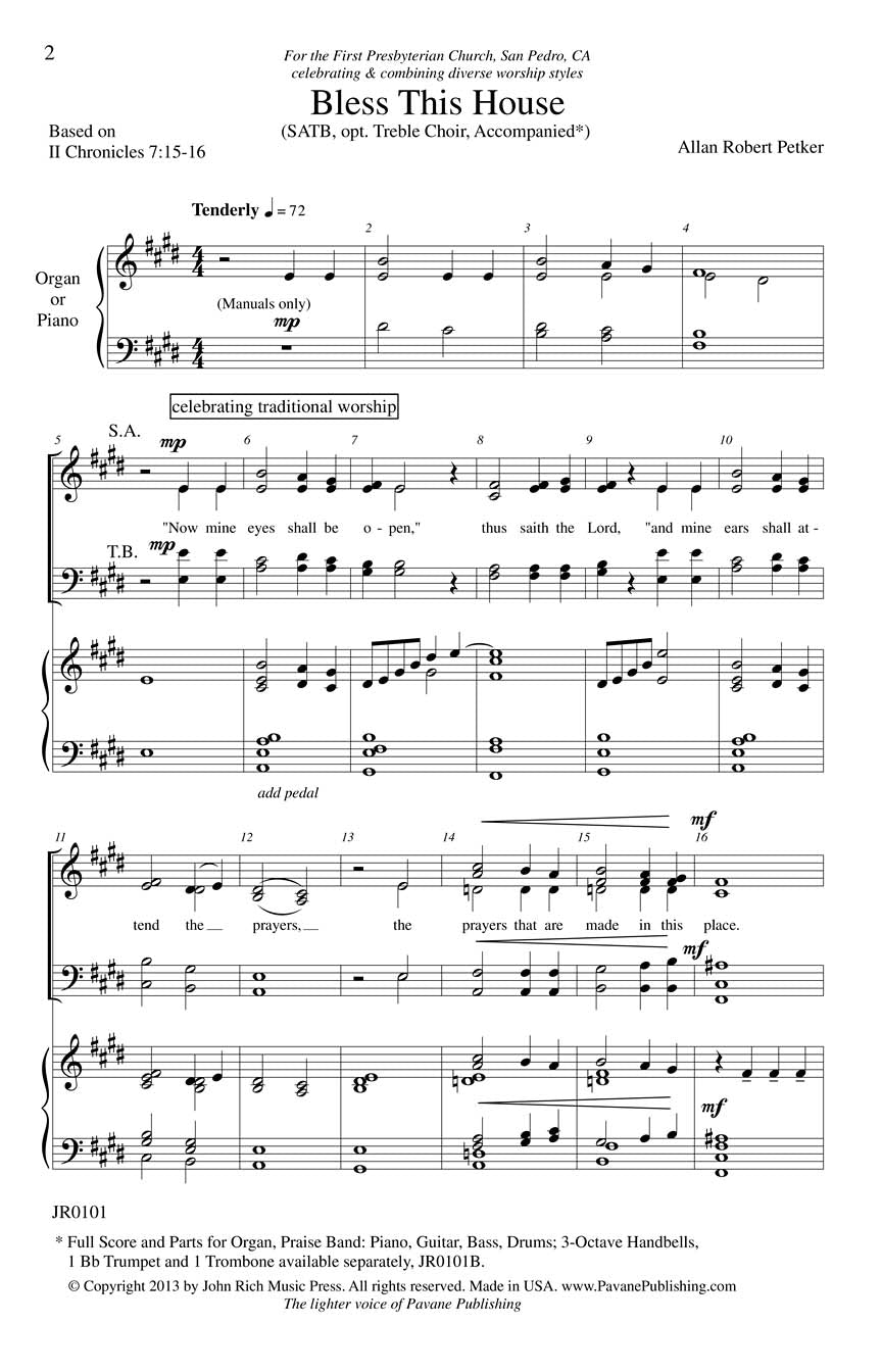 Bless This House - sample page 1