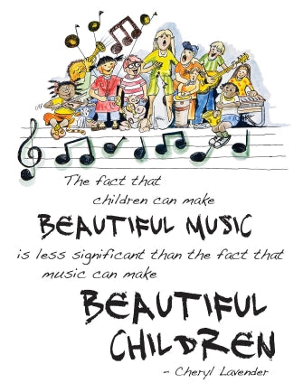 Product Cover for Beautiful Music, Beautiful Children Poster