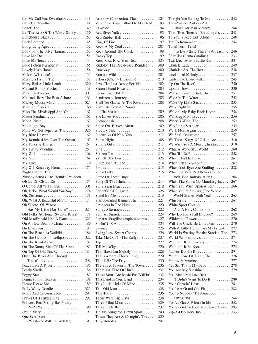 The Daily Ukulele – Baritone Edition - sample page 5