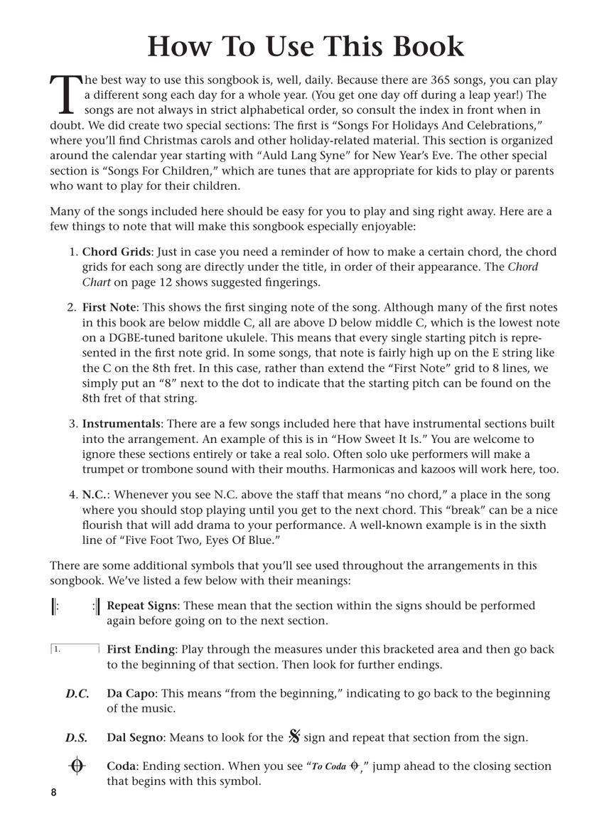 The Daily Ukulele – Baritone Edition - sample page 7