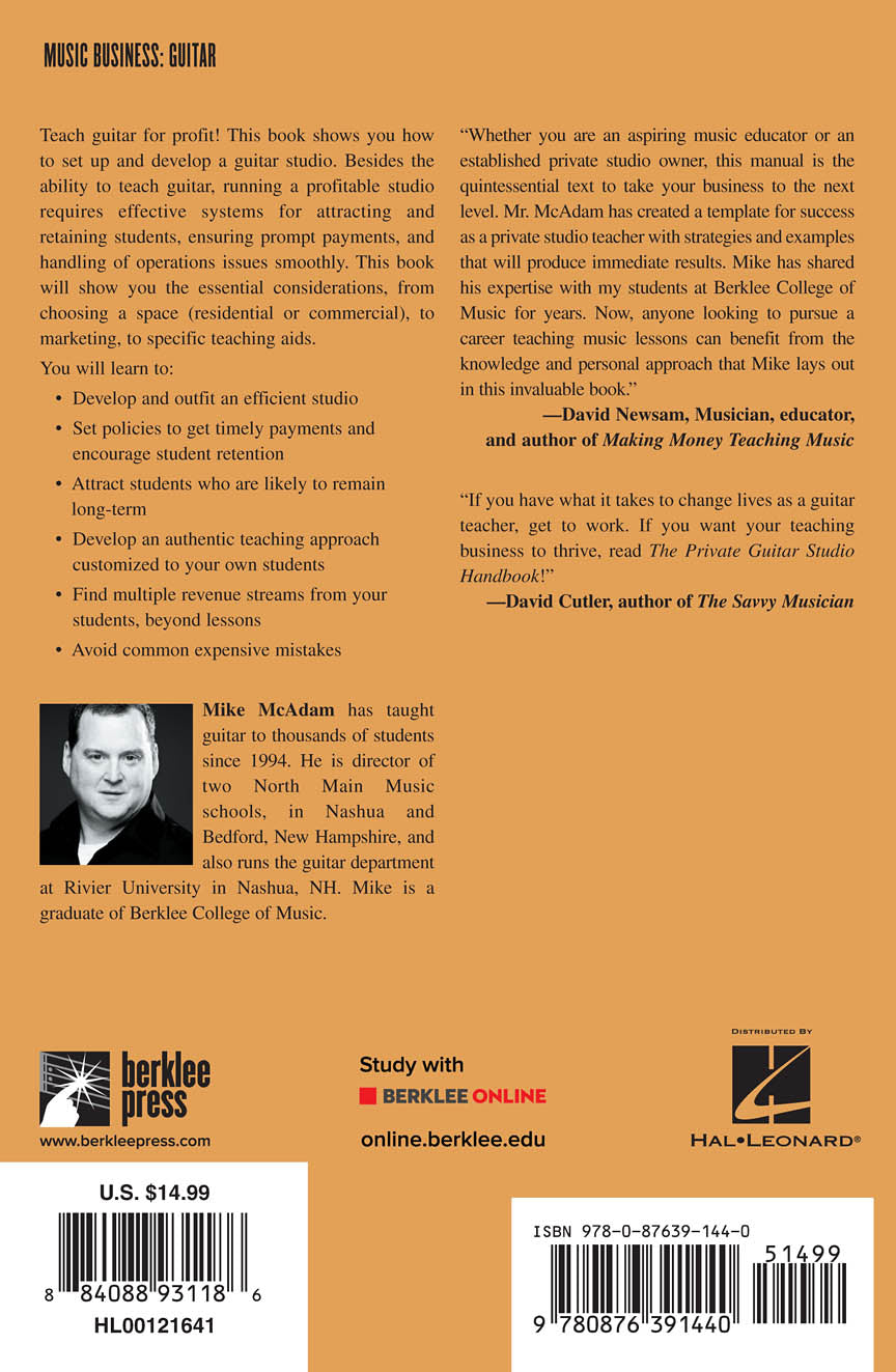 The Private Guitar Studio Handbook - sample page 2
