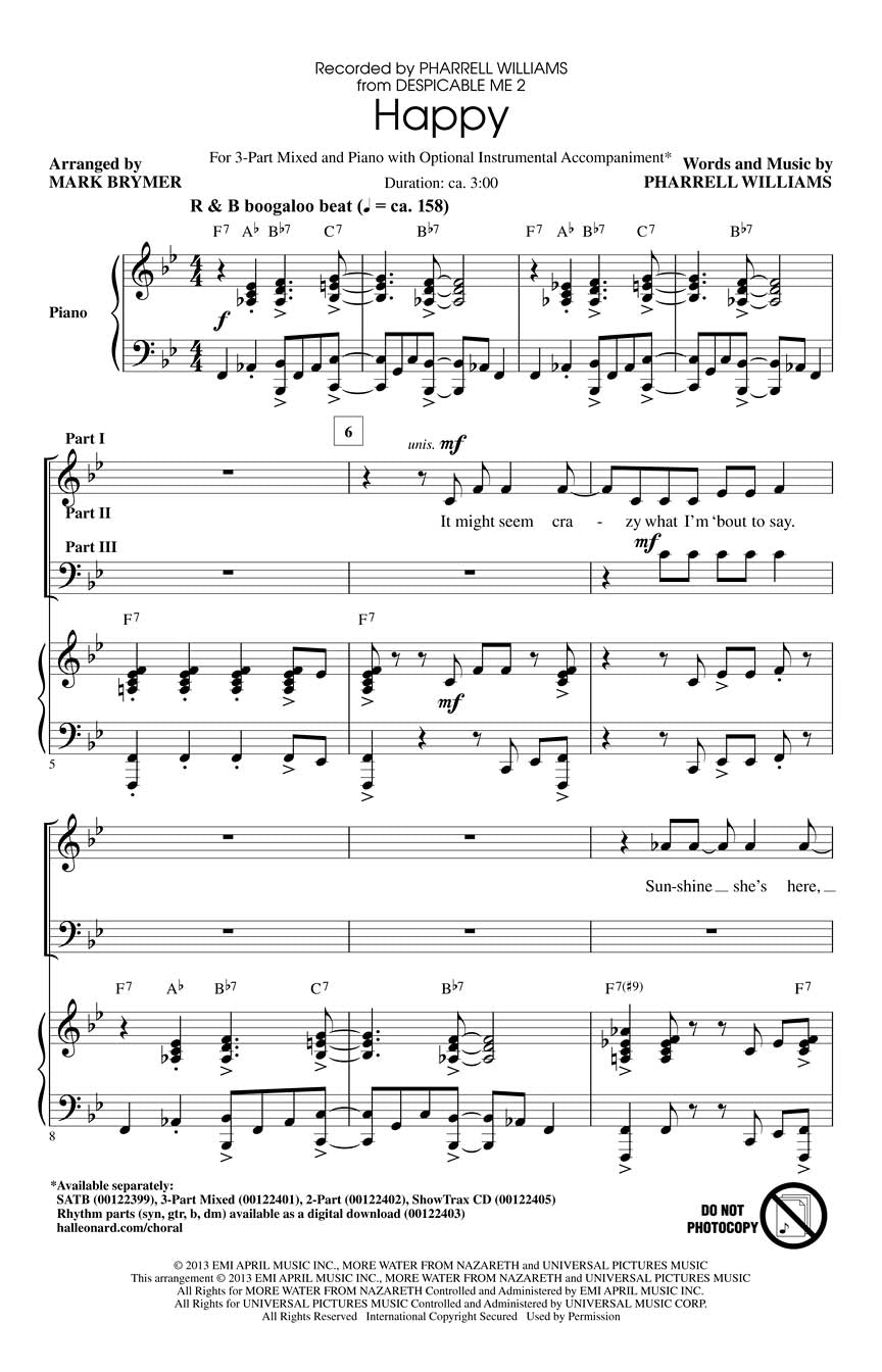 Happy - sample page 1