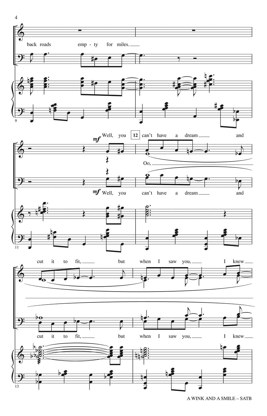 A Wink and a Smile - sample page 2