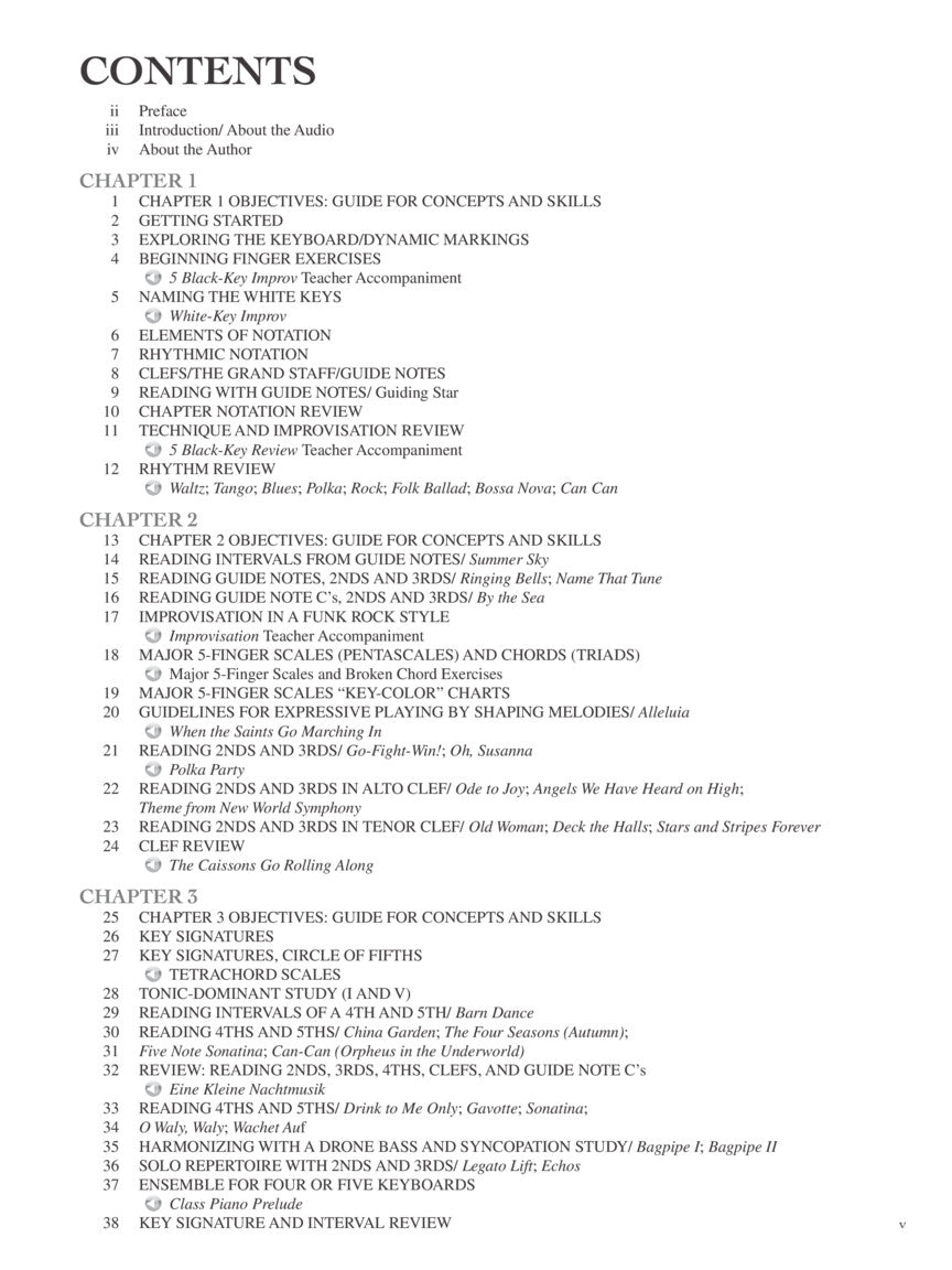 Group Piano - sample page 3
