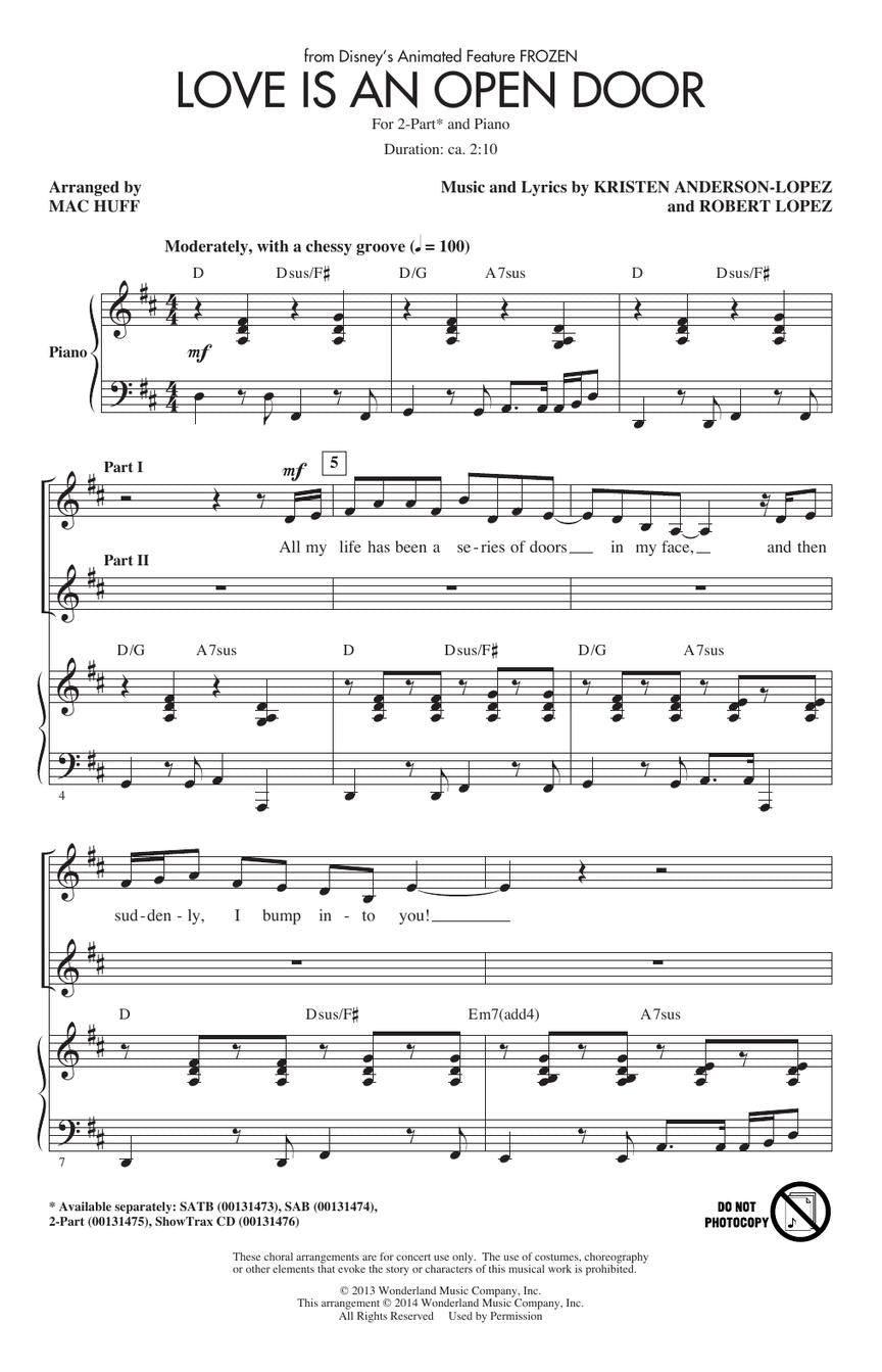 Love Is an Open Door - sample page 2
