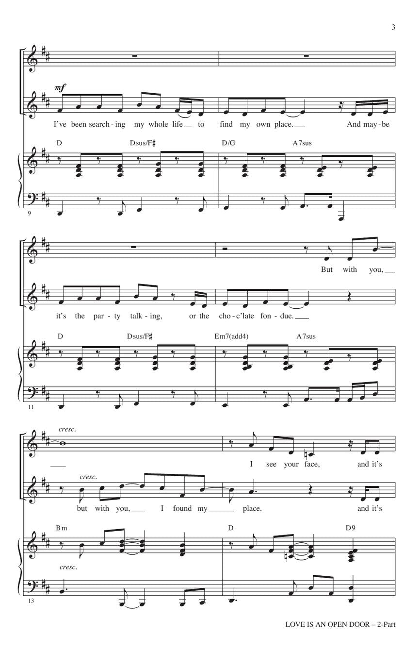 Love Is an Open Door - sample page 3
