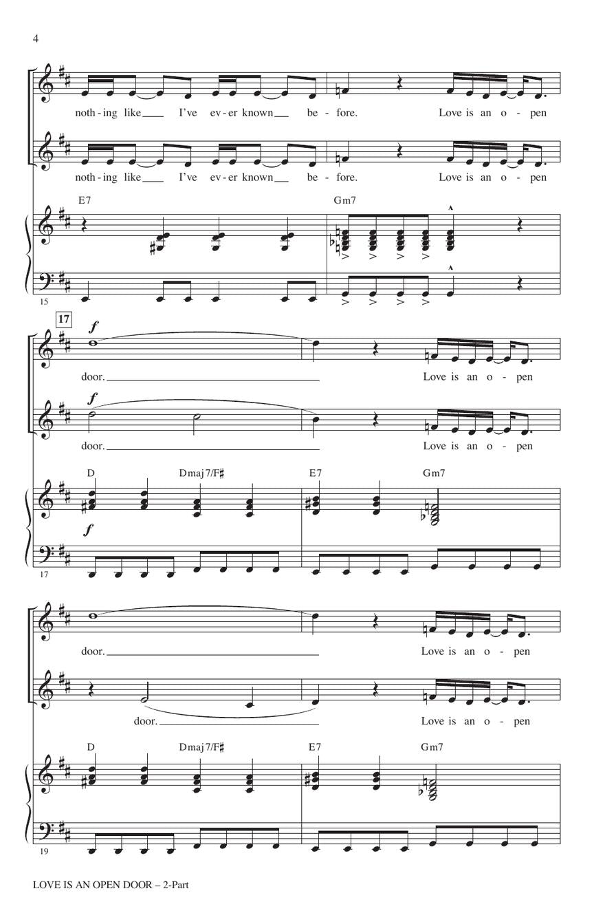 Love Is an Open Door - sample page 4