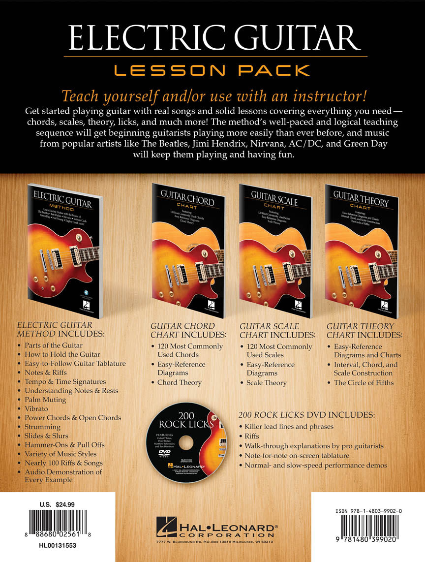 Electric Guitar Lesson Pack - sample page 2