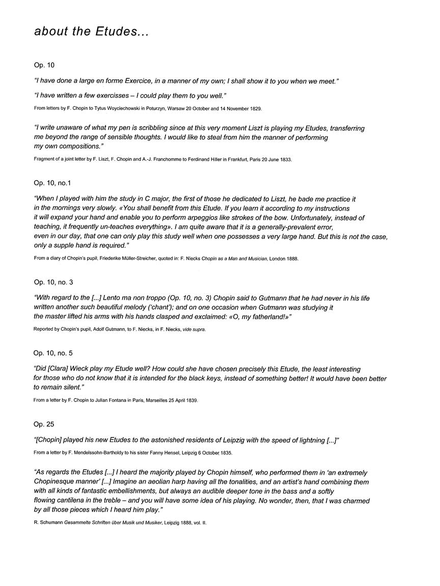 Etudes - sample page 2