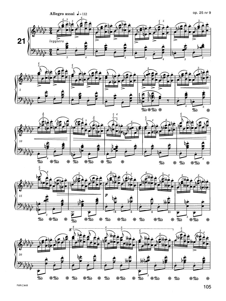 Etudes - sample page 3