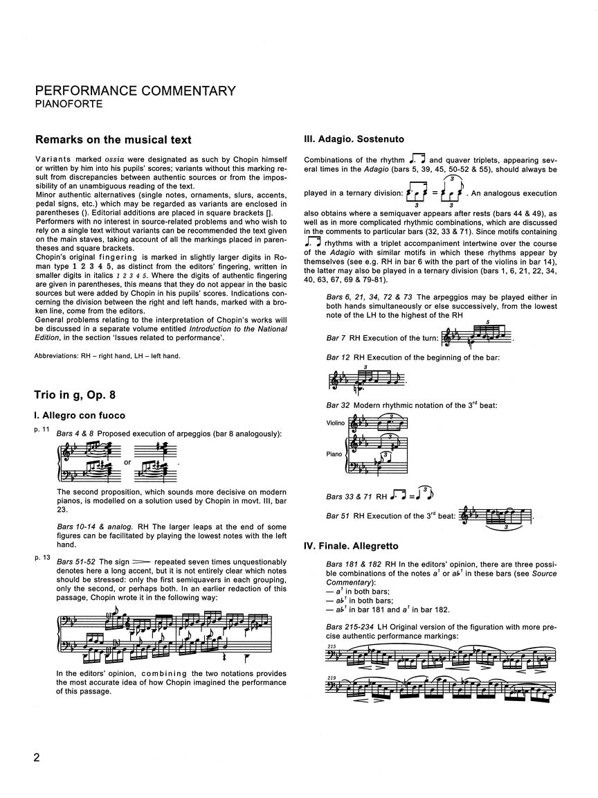 Trio Op. 8 for Piano, Violin and Cello - sample page 3