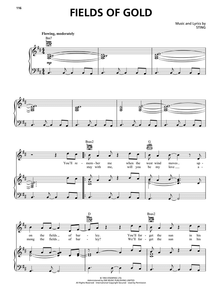Songs of the 1990s - sample page 5