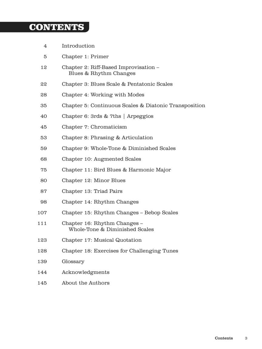 How to Improvise Over Chord Changes - sample page 2