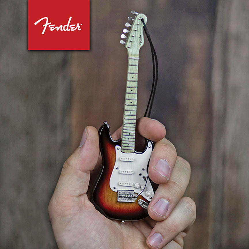 Fender Sunburst Strat – 6″ Holiday Ornament - sample page 1