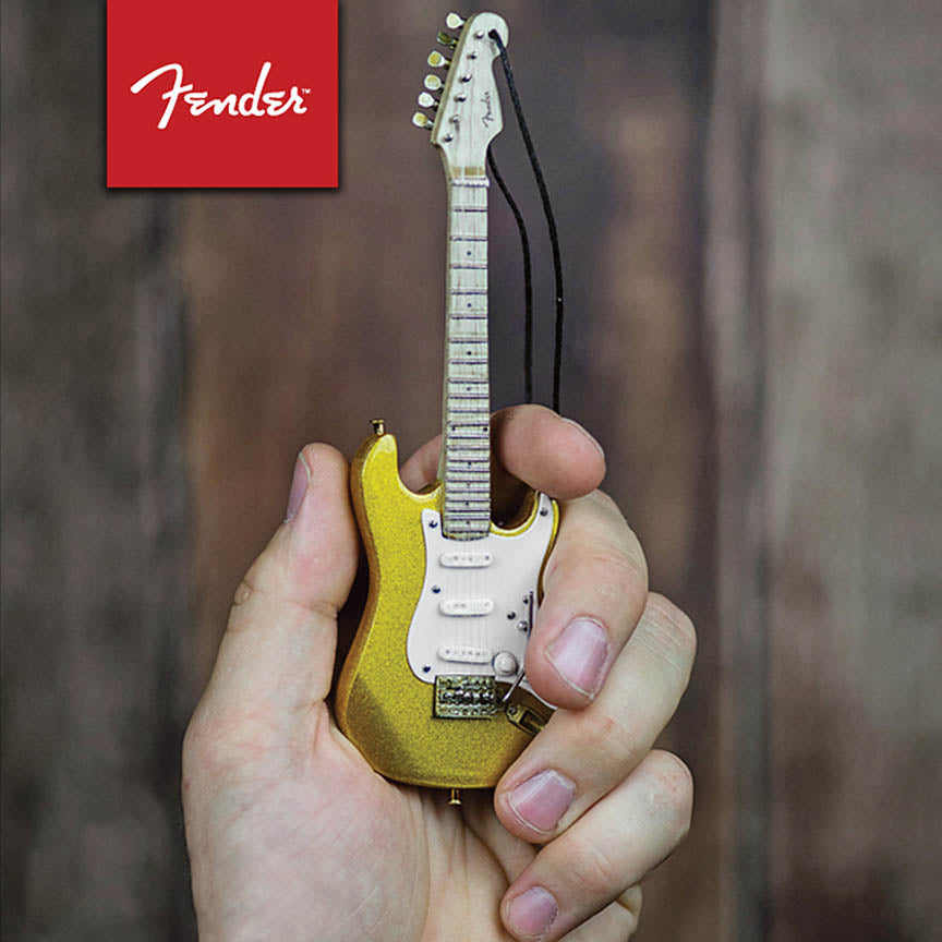 Fender Gold '50s Strat – 6″ Holiday Ornament - sample page 1