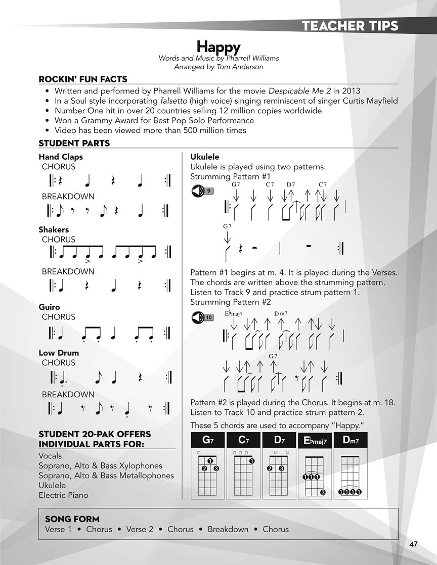 Rockin' Poppin' Classroom - sample page 2