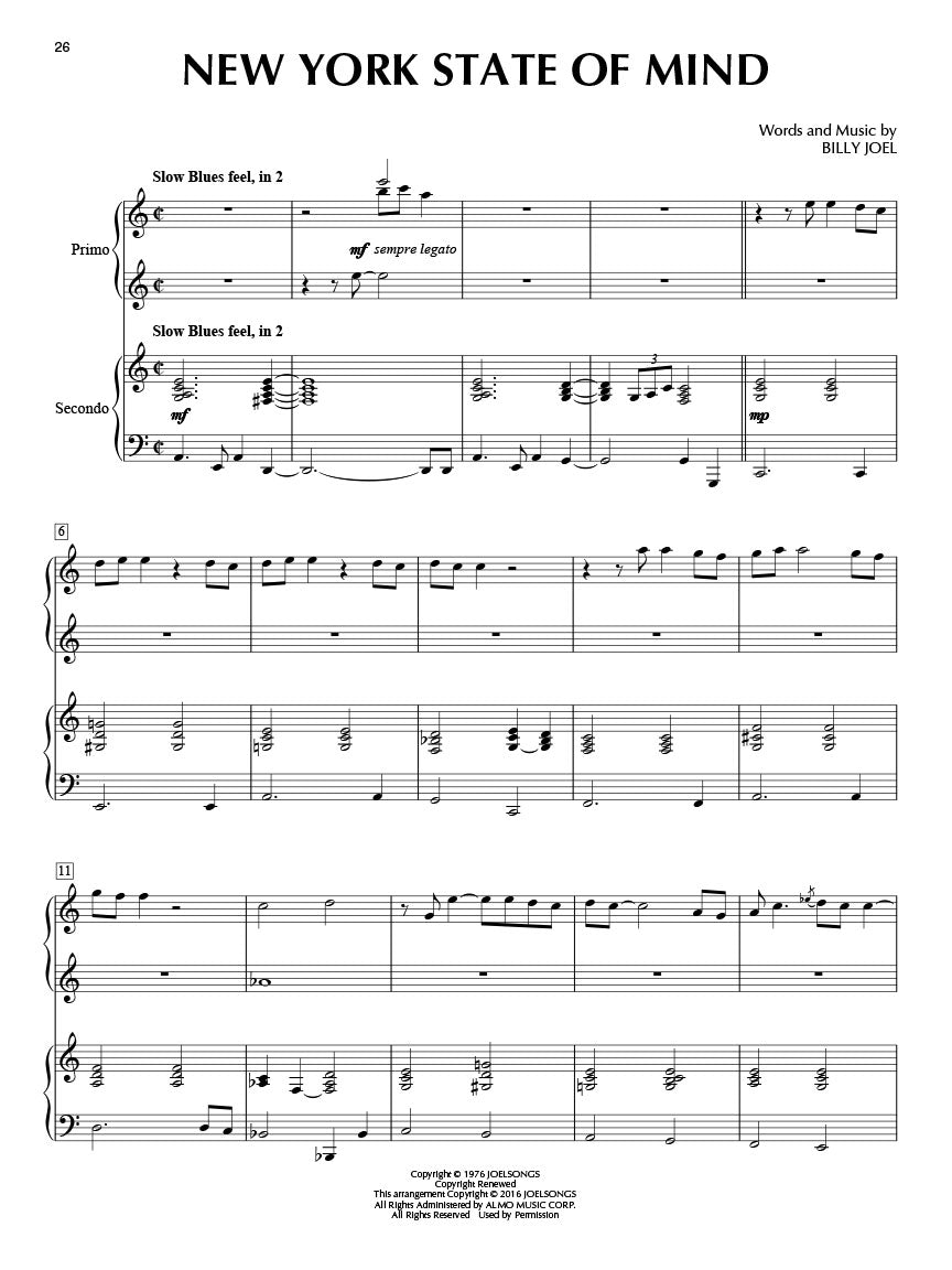 Billy Joel for Piano Duet - sample page 2