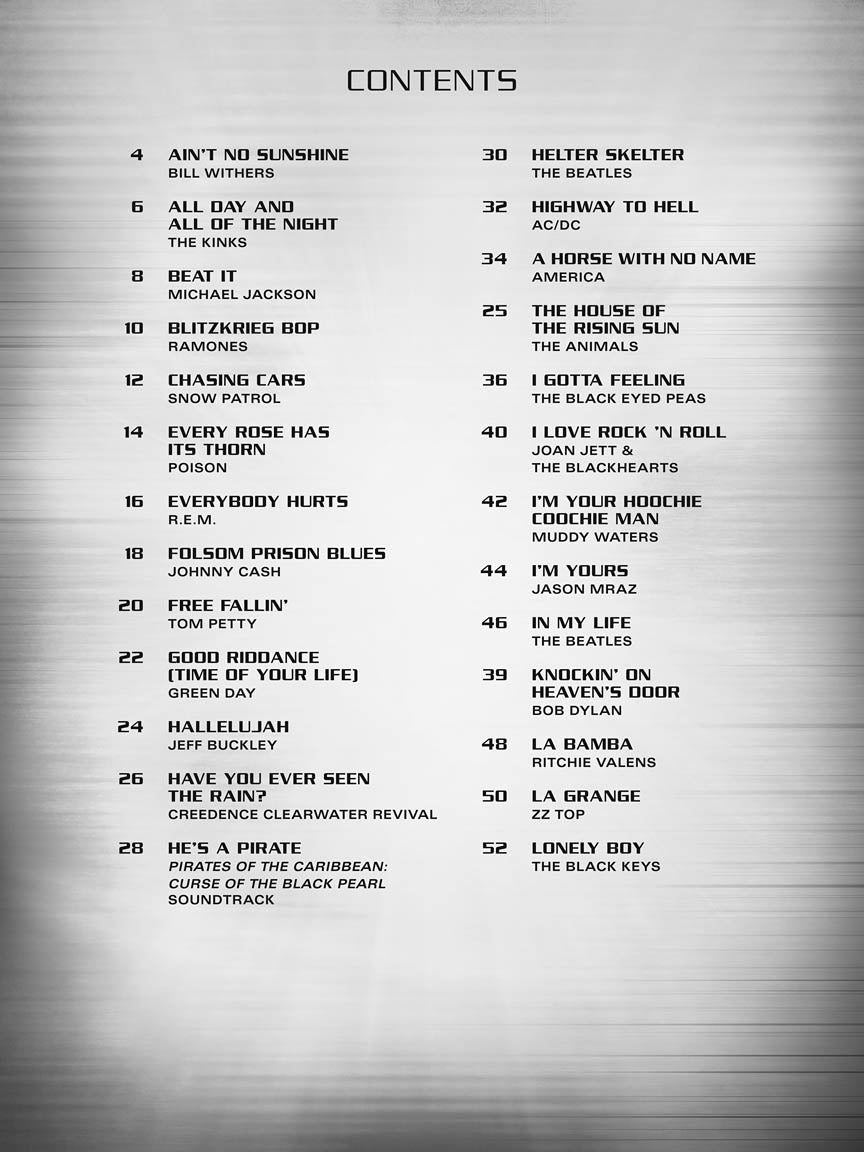 Simple Songs - sample page 2