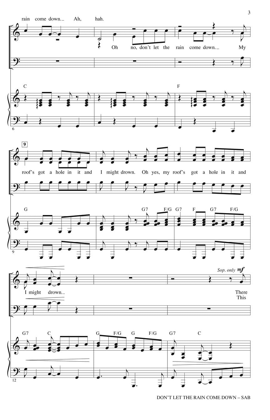 Don't Let the Rain Come Down - sample page 2