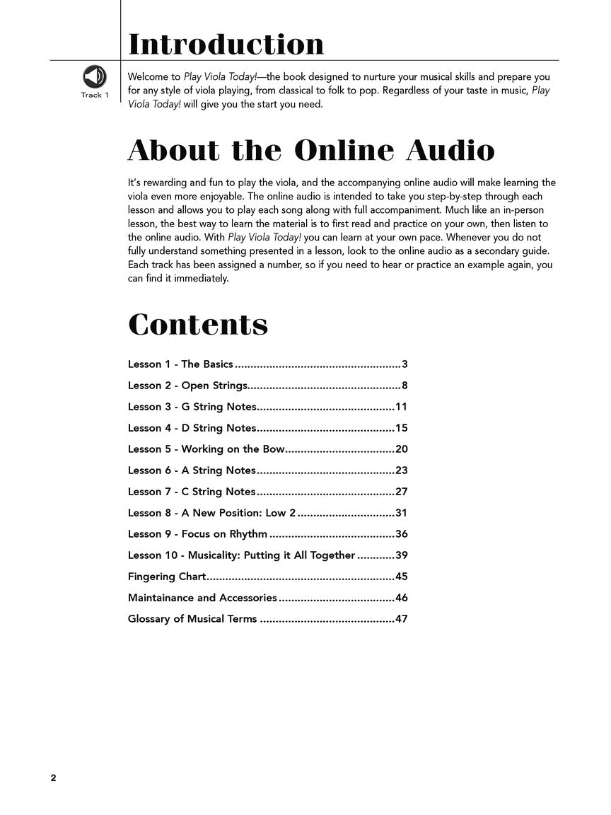 Play Viola Today - sample page 2