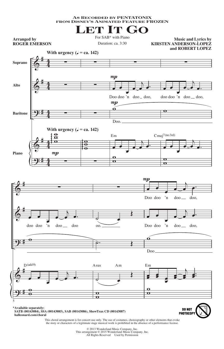 Let It Go - sample page 2