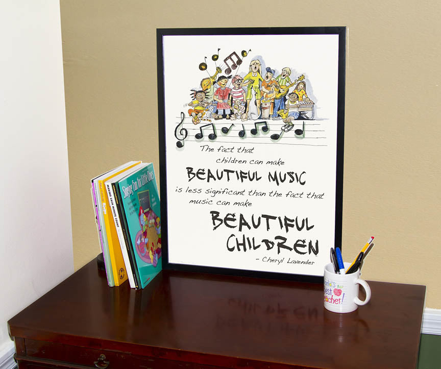 Beautiful Music, Beautiful Children Poster - sample page 3