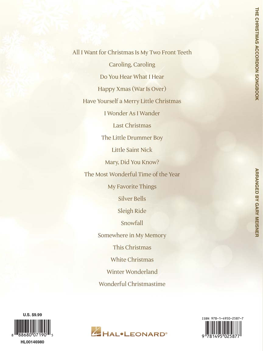The Christmas Accordion Songbook - sample page 6