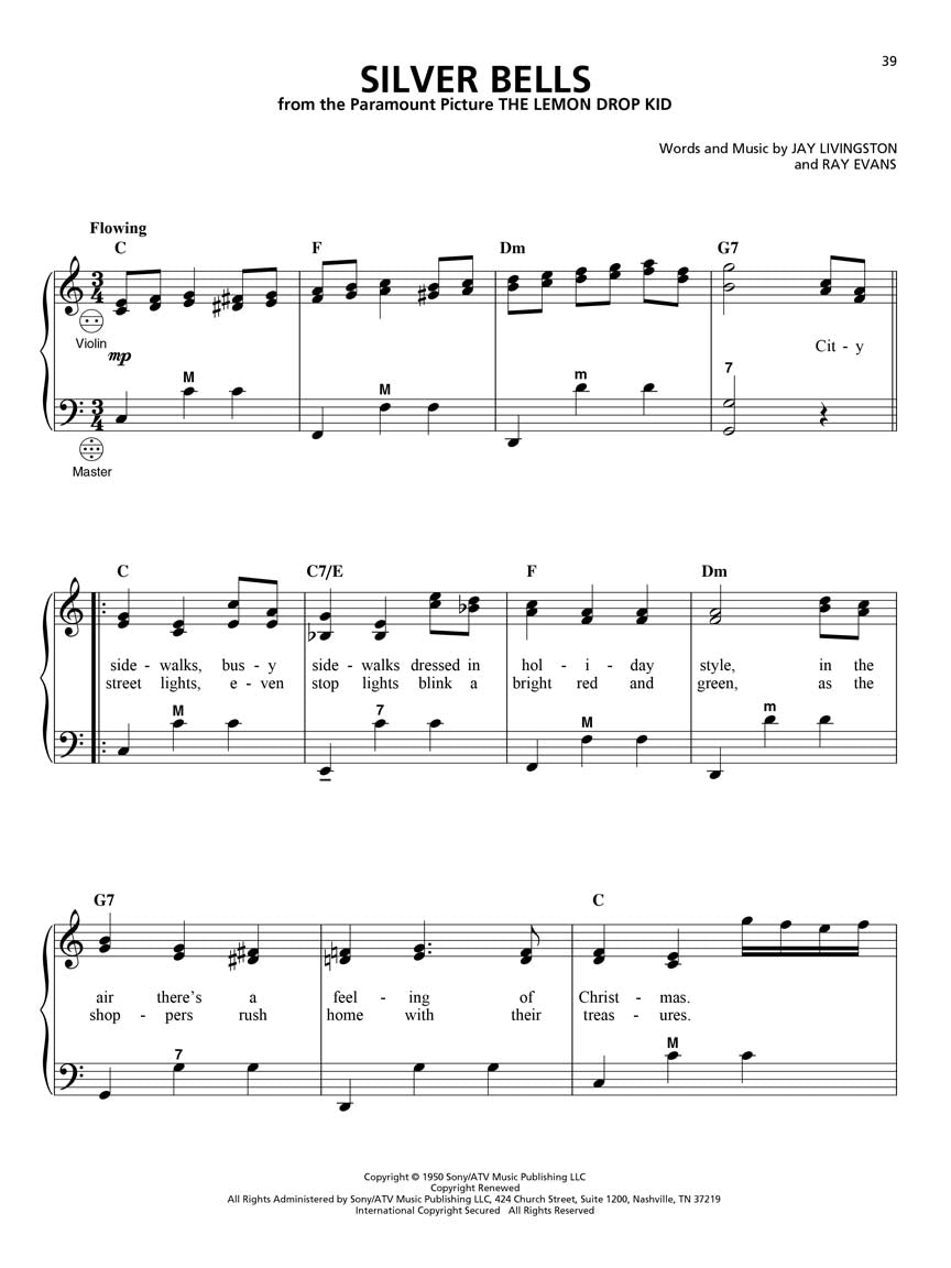 The Christmas Accordion Songbook - sample page 4