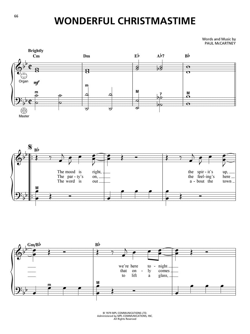 The Christmas Accordion Songbook - sample page 5