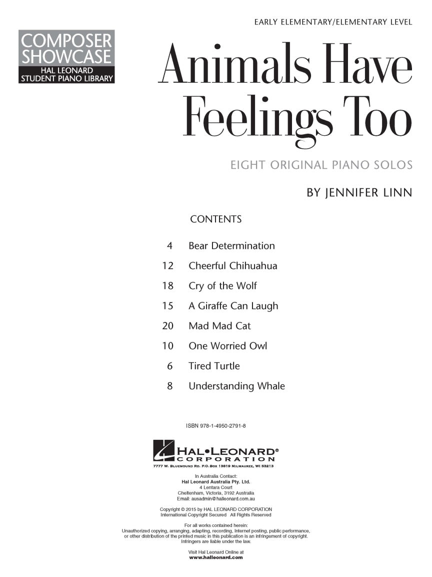 Animals Have Feelings Too - sample page 2