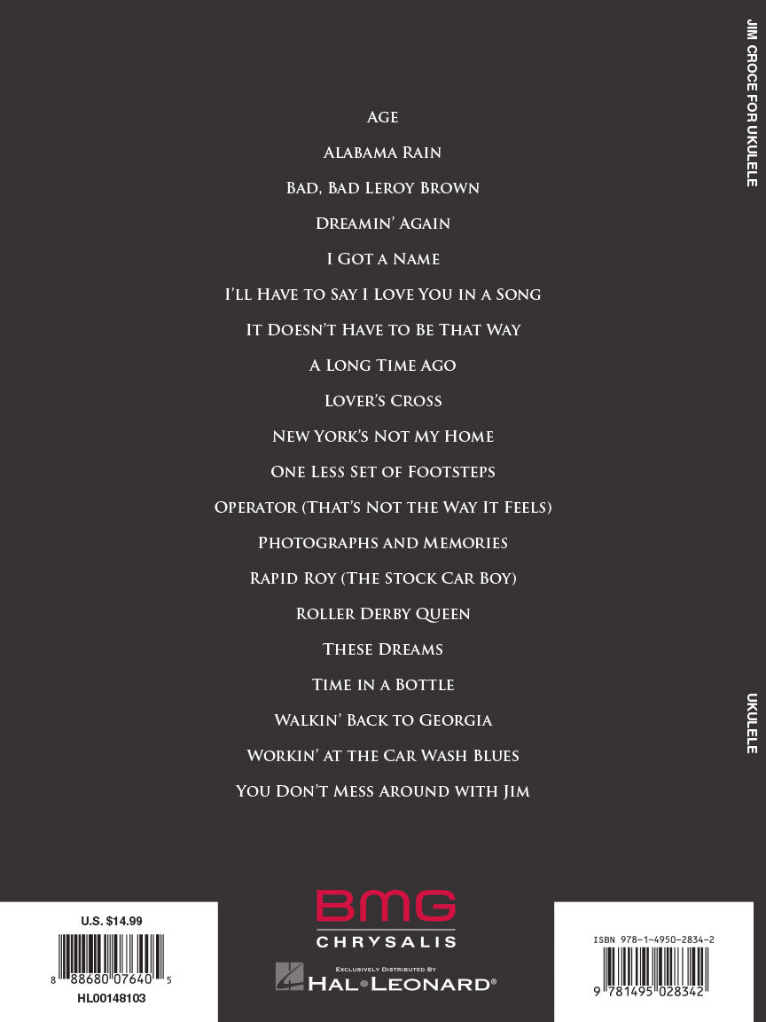 Jim Croce for Ukulele - sample page 6